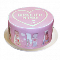 Dessert photo Maman violet