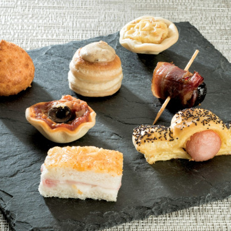 32 petits fours salés surgelés – Apéritif varié festif