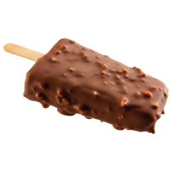 Des skis glacés artisanaux au caramel beurre salé