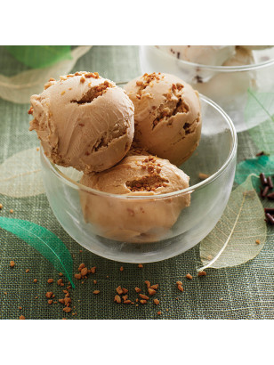 Glace Végétale Tournesol Caramélisés Primée Food Créatif - Van Den Casteele