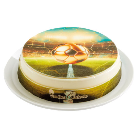 Gâteau Glacé Foot - Vanille & Chocolat | Van Den Casteele