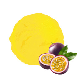 Un sorbet plein fruit aux fruits de la passion