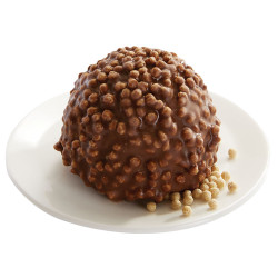 Un rocher glacé en gâteau individuel