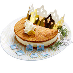 Notre galette des rois à la frangipane version glacée