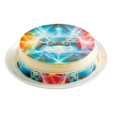 Gâteau Glacé La Console - Vanille, Framboise  Van Den Casteele