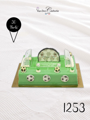 Gâteau Terrain de Football