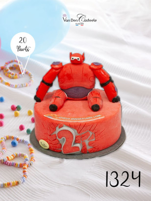 gateau baymax super héros