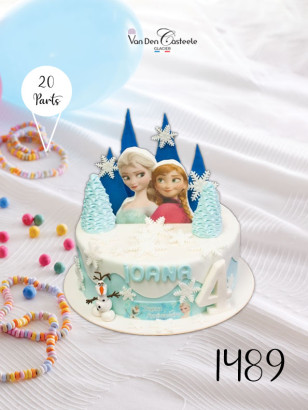 gâteau reine des neiges