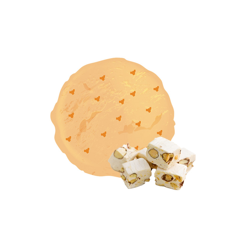 Crème glacée nougat avec morceaux – Format familial 2,5 L
