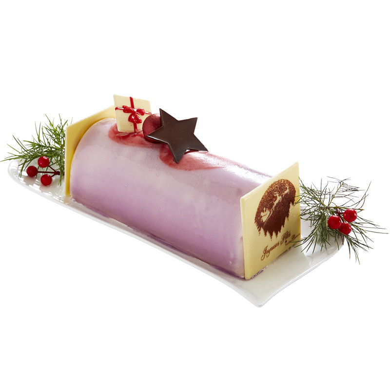 La bûche glacée aux souvenirs de l'enfance