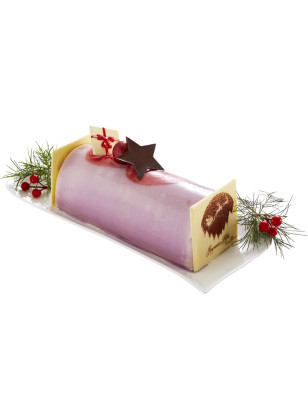 La bûche glacée aux souvenirs de l'enfance