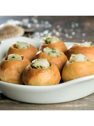 24 brioches apéritives à la Saint-Jacques