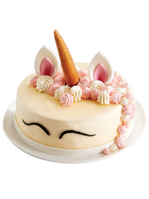 Gâteau glacé La Licorne – Naissance ou anniversaire 15 parts | Van Den Casteele