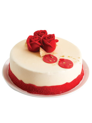 Gâteau Les Roses – Gâteau glacé élégant et personnalisable | Van Den Casteele