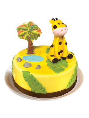 Gâteau La Jungle – Gâteau glacé avec girafe | Van Den Casteele