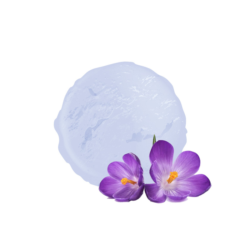 Le sorbet qui rappelle le bon gout des bonbons à la violette