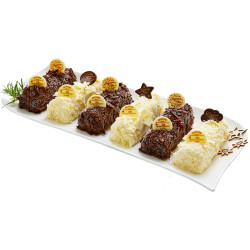 Des bûchettes glacées Merveilleuses