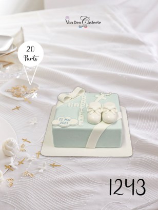 Gâteau Glacé – Baptême | Chausson et Symboles Religieux