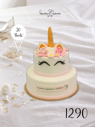 gateau licorne vandencasteele