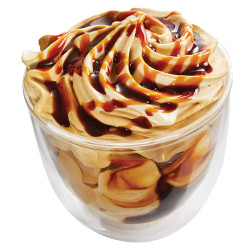 Une glace à l'irish coffee