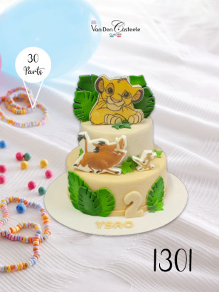 gateau roi lion
