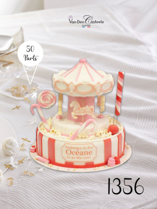 gateau carrousel