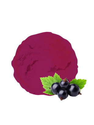 Sorbet plein fruit au cassis noir de bourgogne