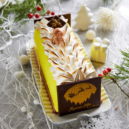 Bûche Citron Meringuée