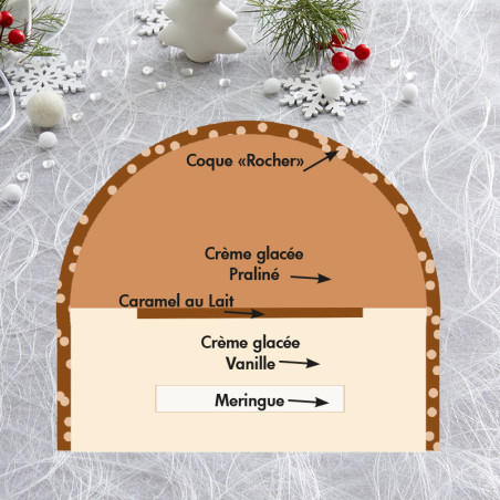 La bûche piémontaise version xxl