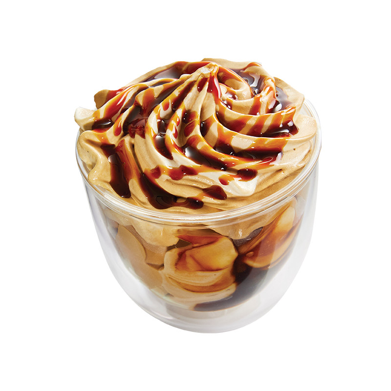 Une glace à l'irish coffee