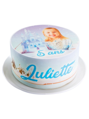 Gâteau château personnalisé pour anniversaire princesse