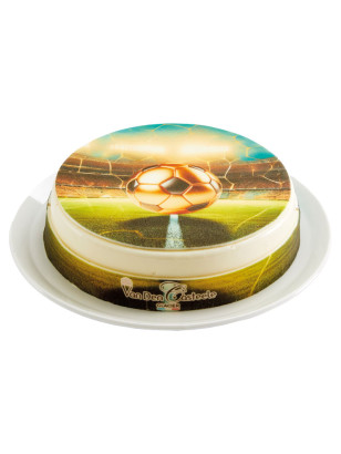 Gâteau Glacé Foot - Vanille & Chocolat | Van Den Casteele