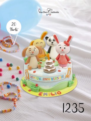 Pièce Montée Glacée – Anniversaire Enfants | Univers Titounis