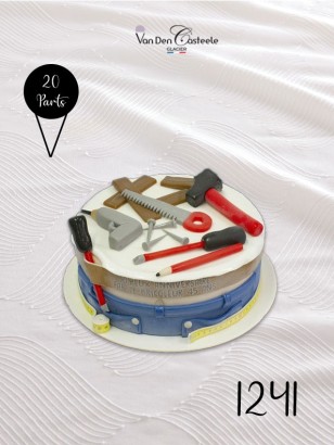 Pièce Montée Glacée – Anniversaire Bricoleur | Humour et Outils