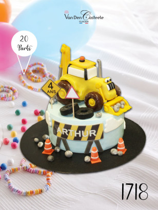 gateau tracteur