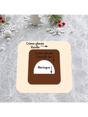 Gâteau Individuel pour la Saint Sylvestre !