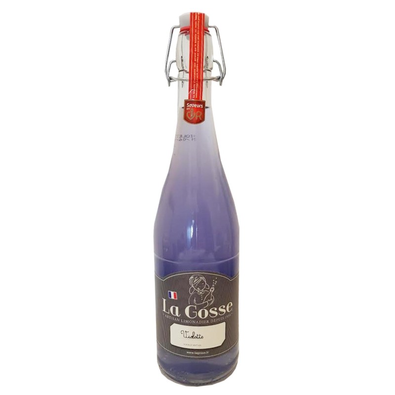 Limonade Violette La Gosse 750 ml – Artisanale et florale