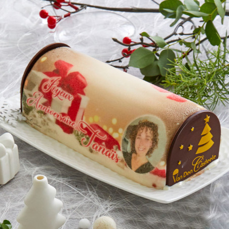Bûche personnalisée Cadeau