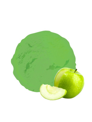 Un sorbet qui contient 70% de pomme verte