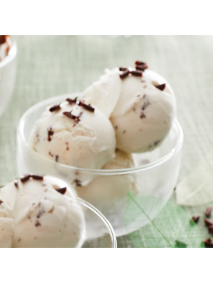 Glace Végétale Noix de Coco avec Copeaux de Chocolat Noir - Van Den Casteele