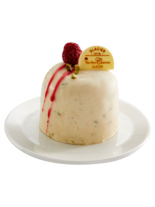 Dôme FRAMBOISE / PISTACHE