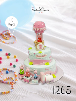 gateau peppa pig