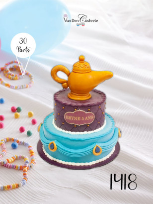 gâteau lampe du génie