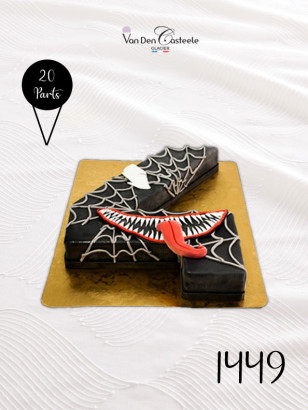 number cake spider man