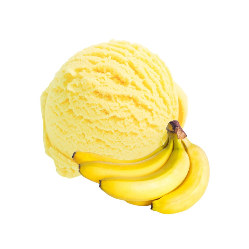 Glace banane – Format familial 2,5 L