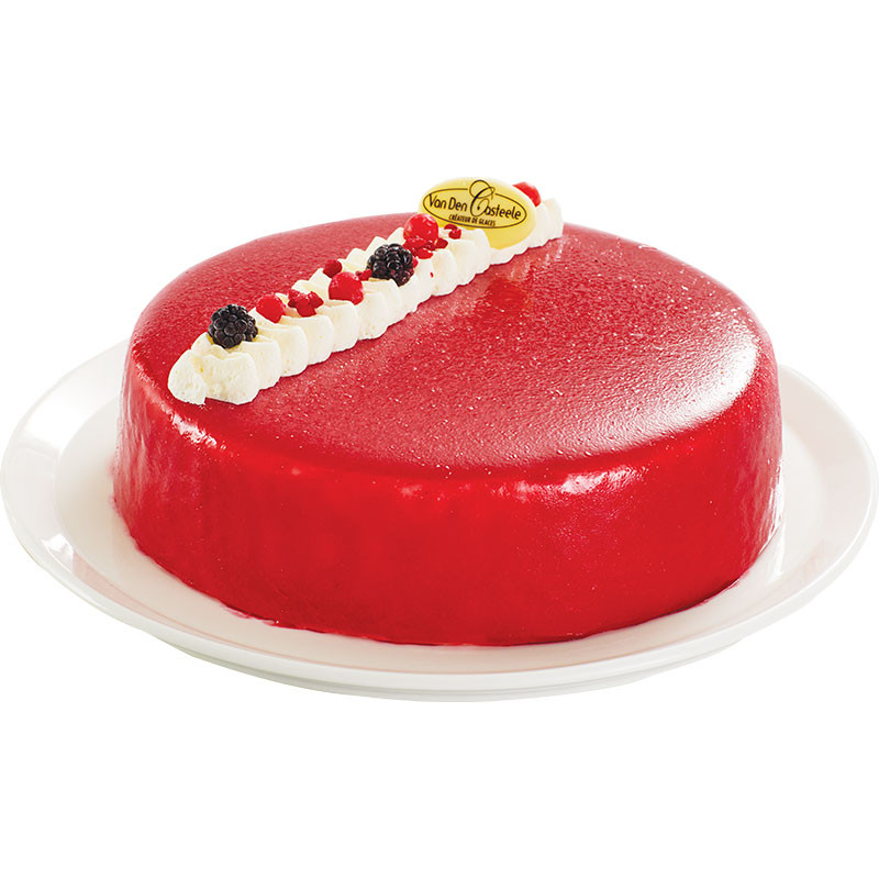 Notre gâteau glacé fruits rouges