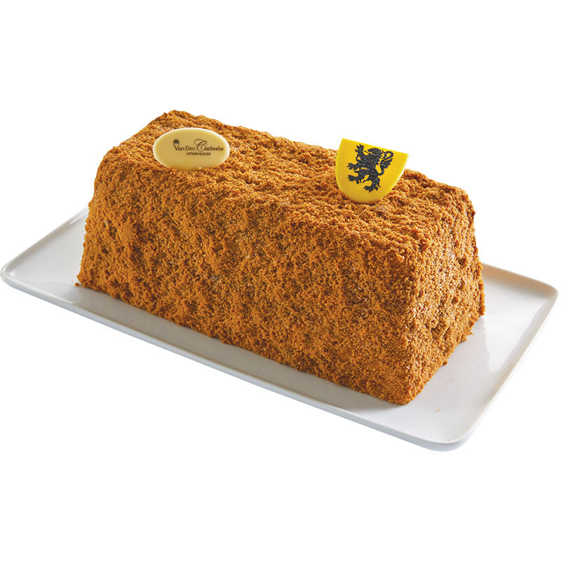 Un gâteau glacé au Spéculoos