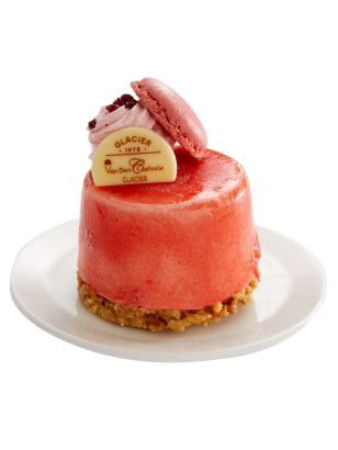 Fraisiers Glacés Individuels (x2) - Vanille & Fraise | Van Den Casteele