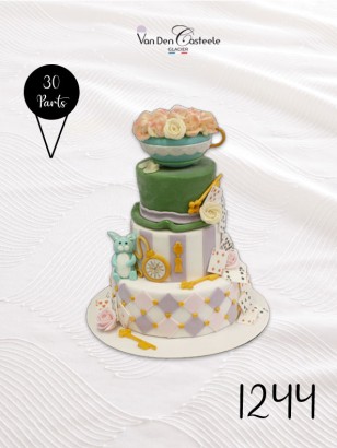 Pièce Montée Glacée – Alice au Pays des Merveilles | Van Den Casteele