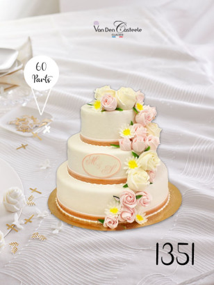 roses et pâquerettes